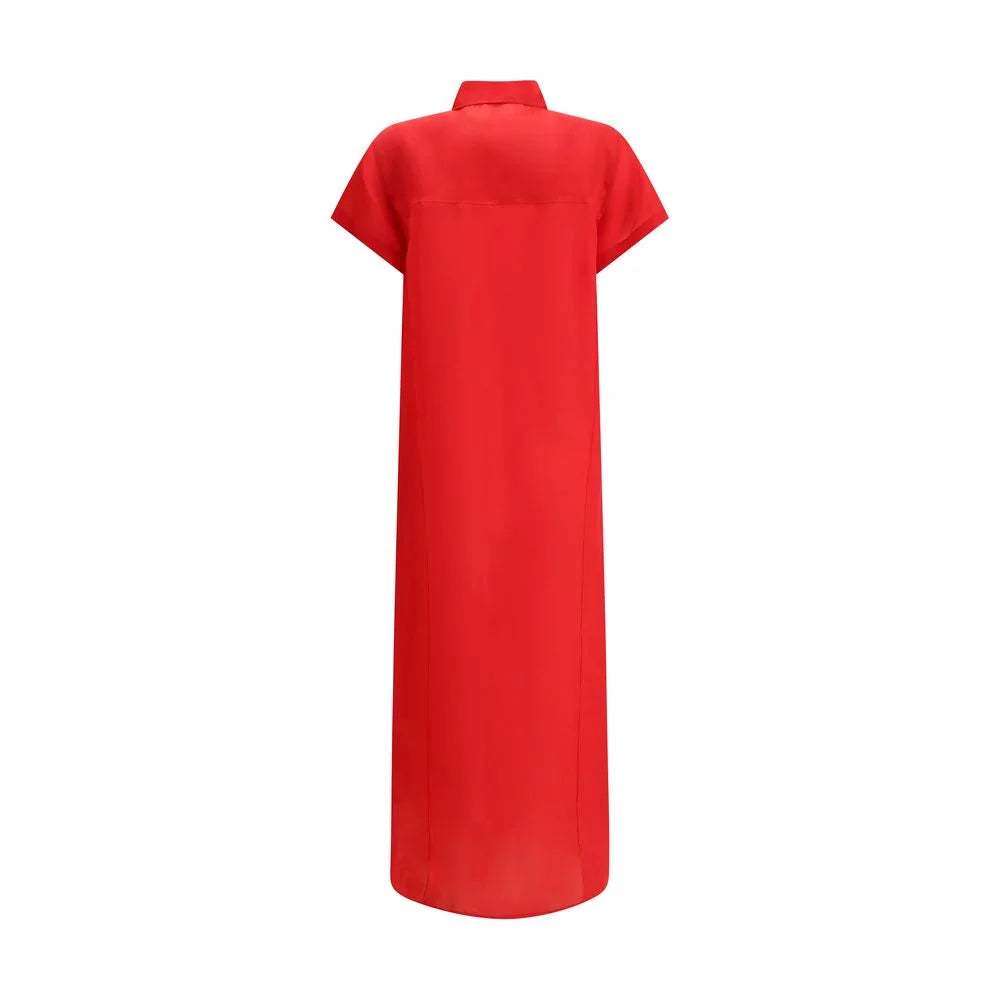 Khaite Multicolor Silk Casual Dress - L