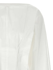 Khaite White Cotton Blouse