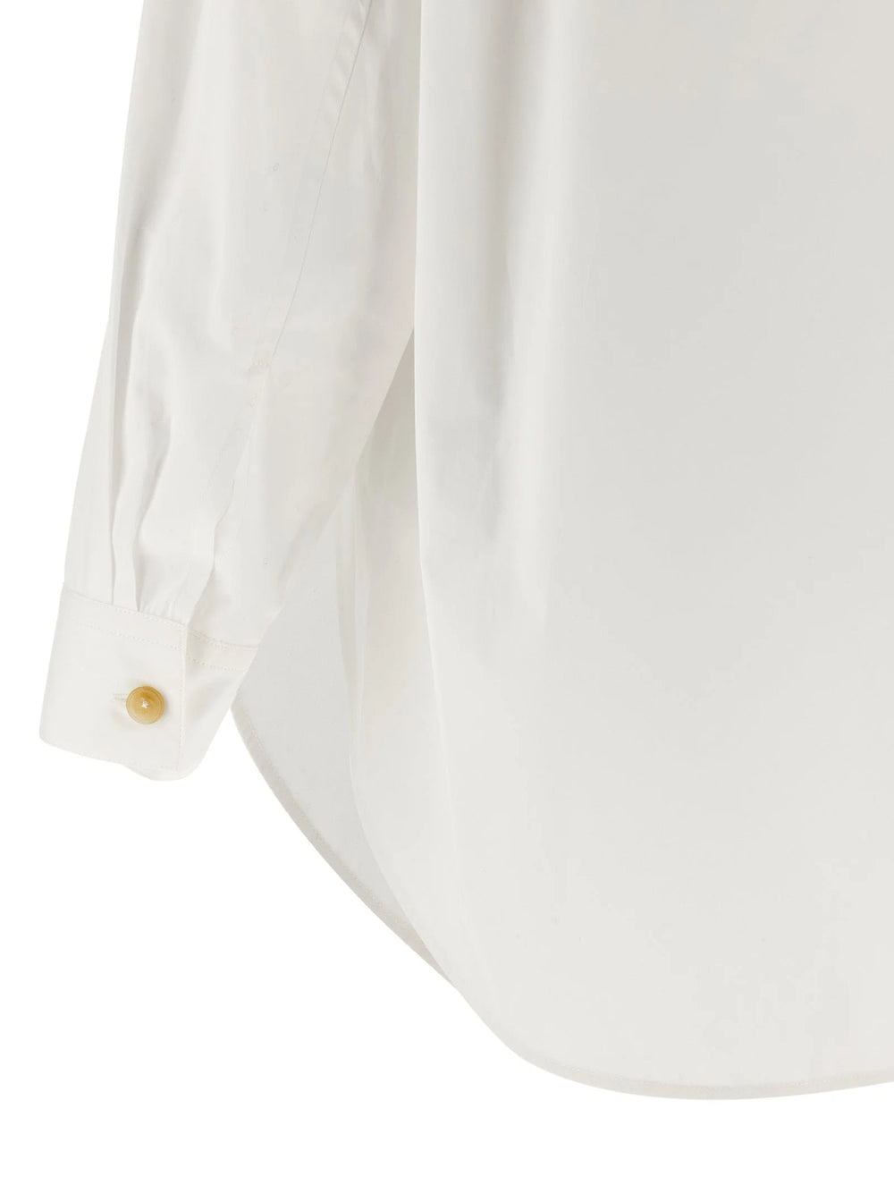 Khaite White Cotton Blouse - S