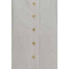 Khaite White Cotton Shirt - 4