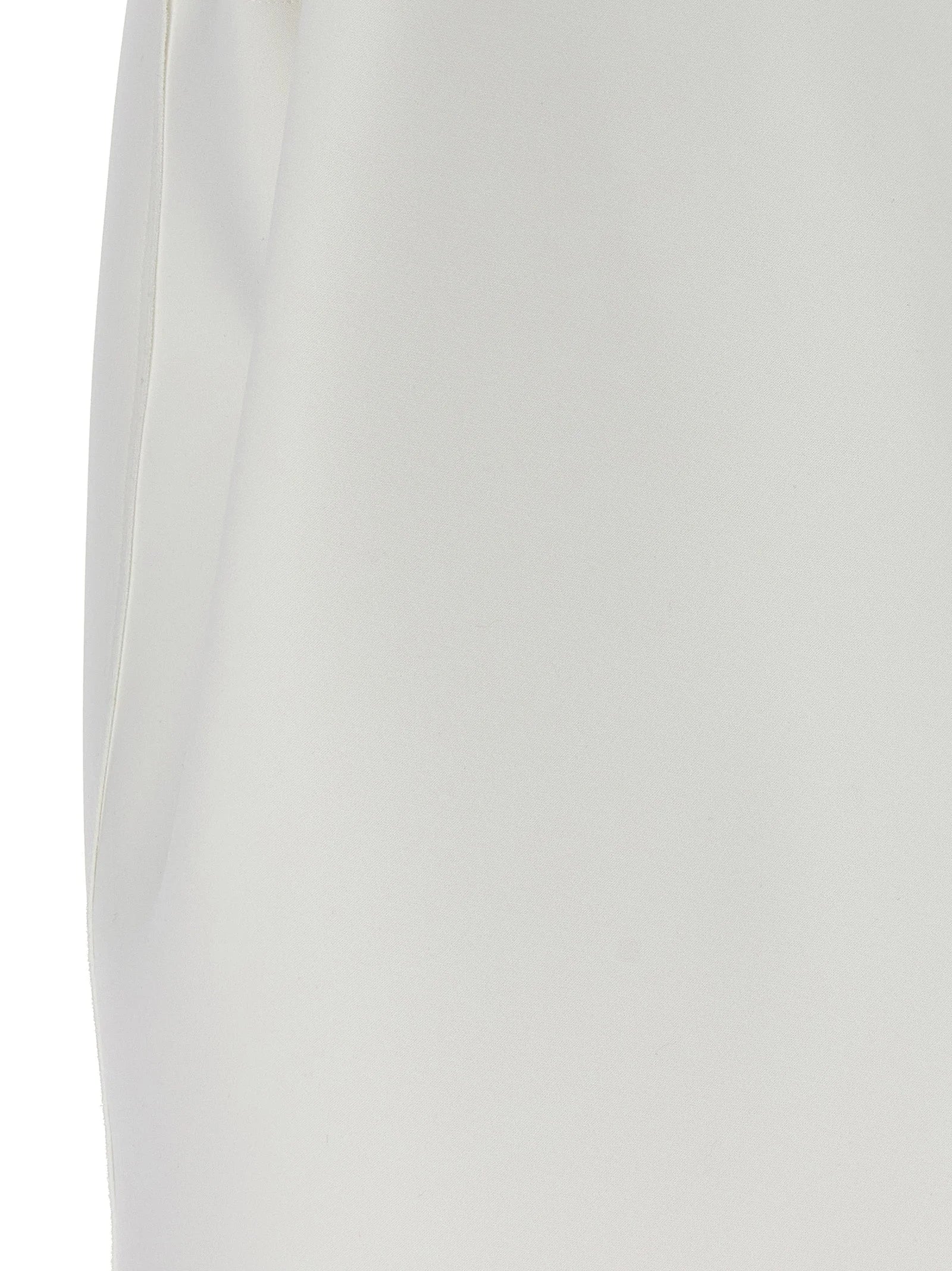 Khaite White Polyester Short Dress