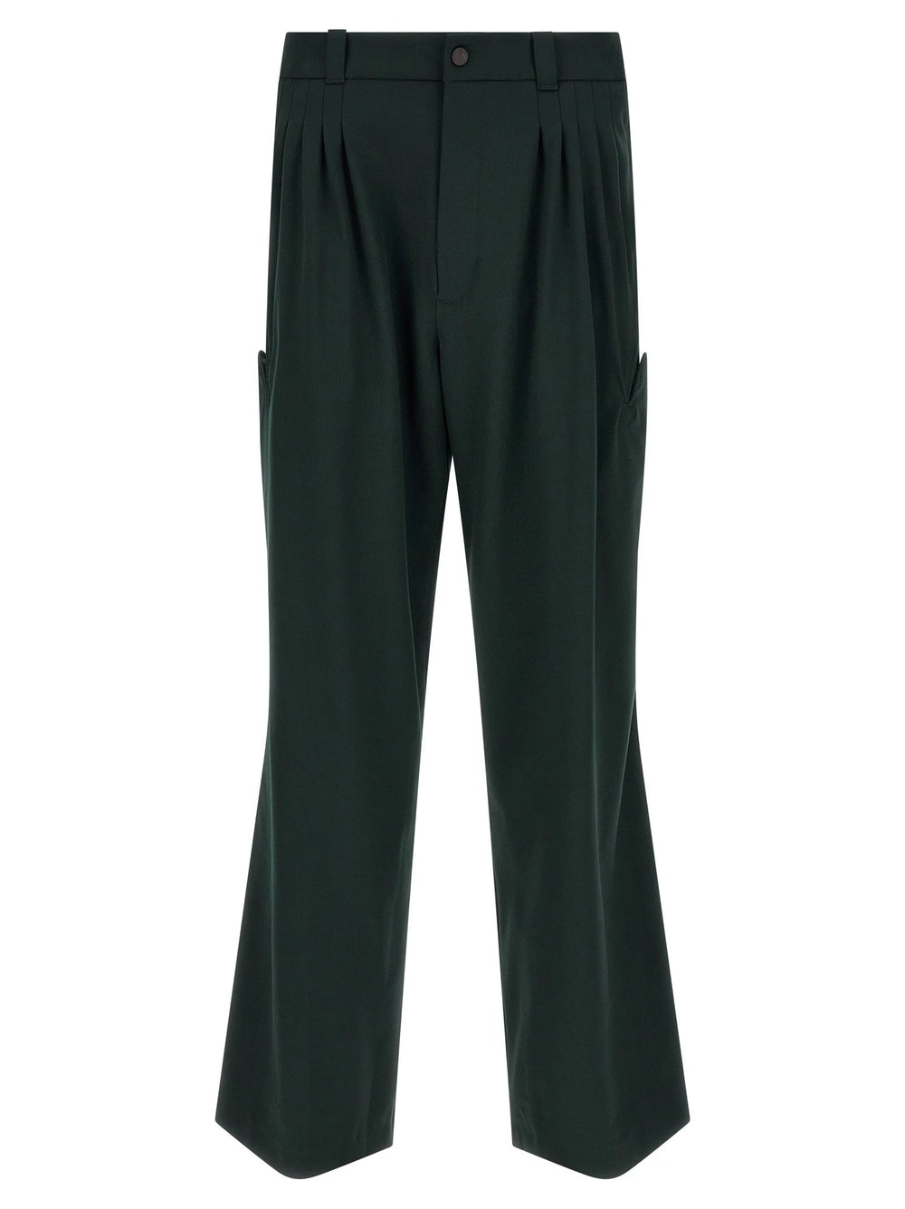 Kiko Kostadinov Bicolor Virgin Wool Casual Pants