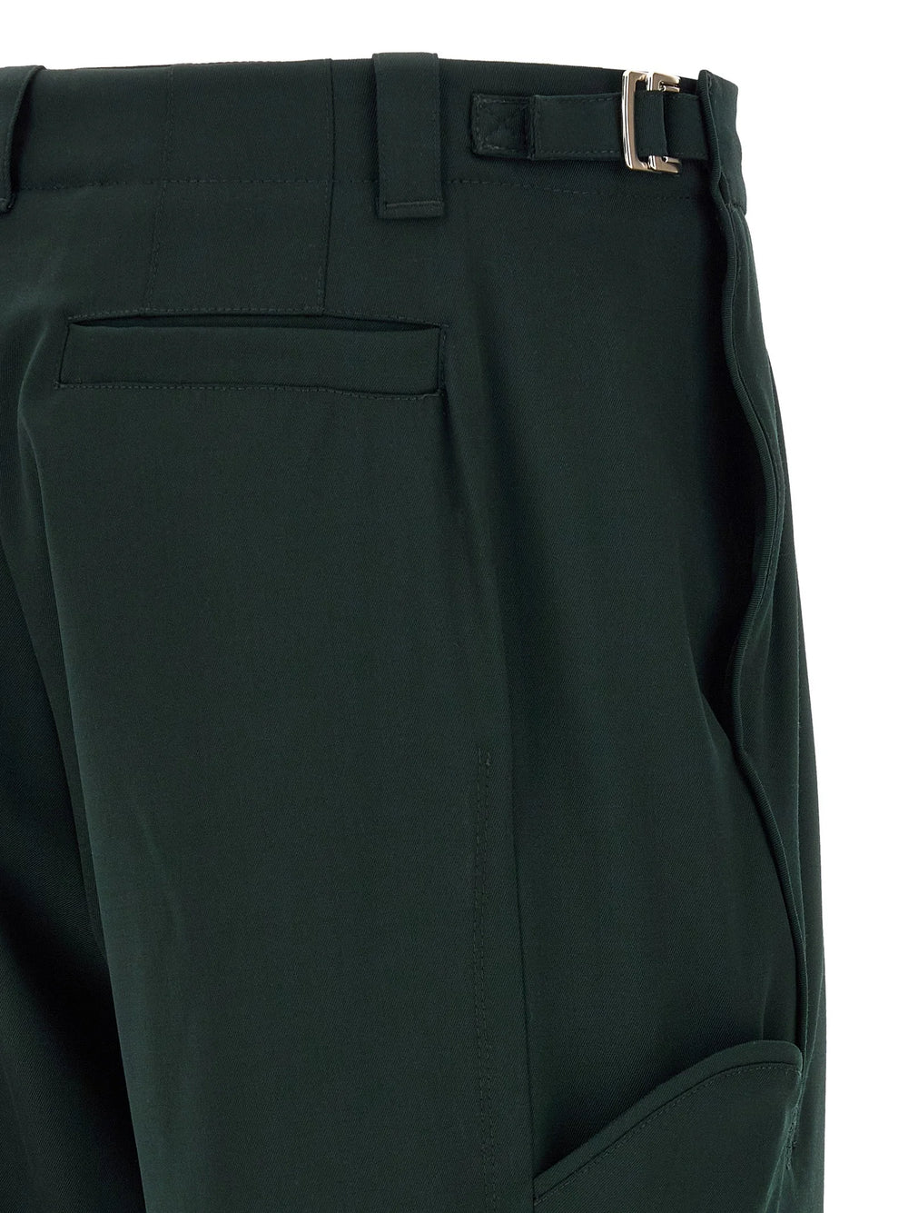 Kiko Kostadinov Bicolor Virgin Wool Casual Pants