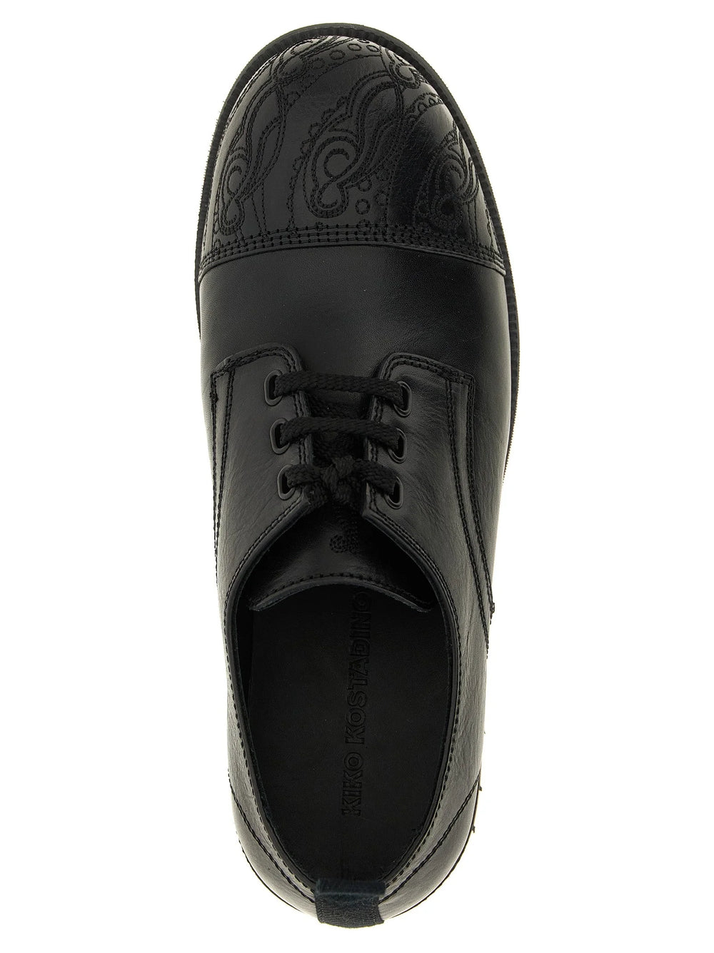 Kiko Kostadinov Black Calfskin Oxfords And Derbies - EU45/US12