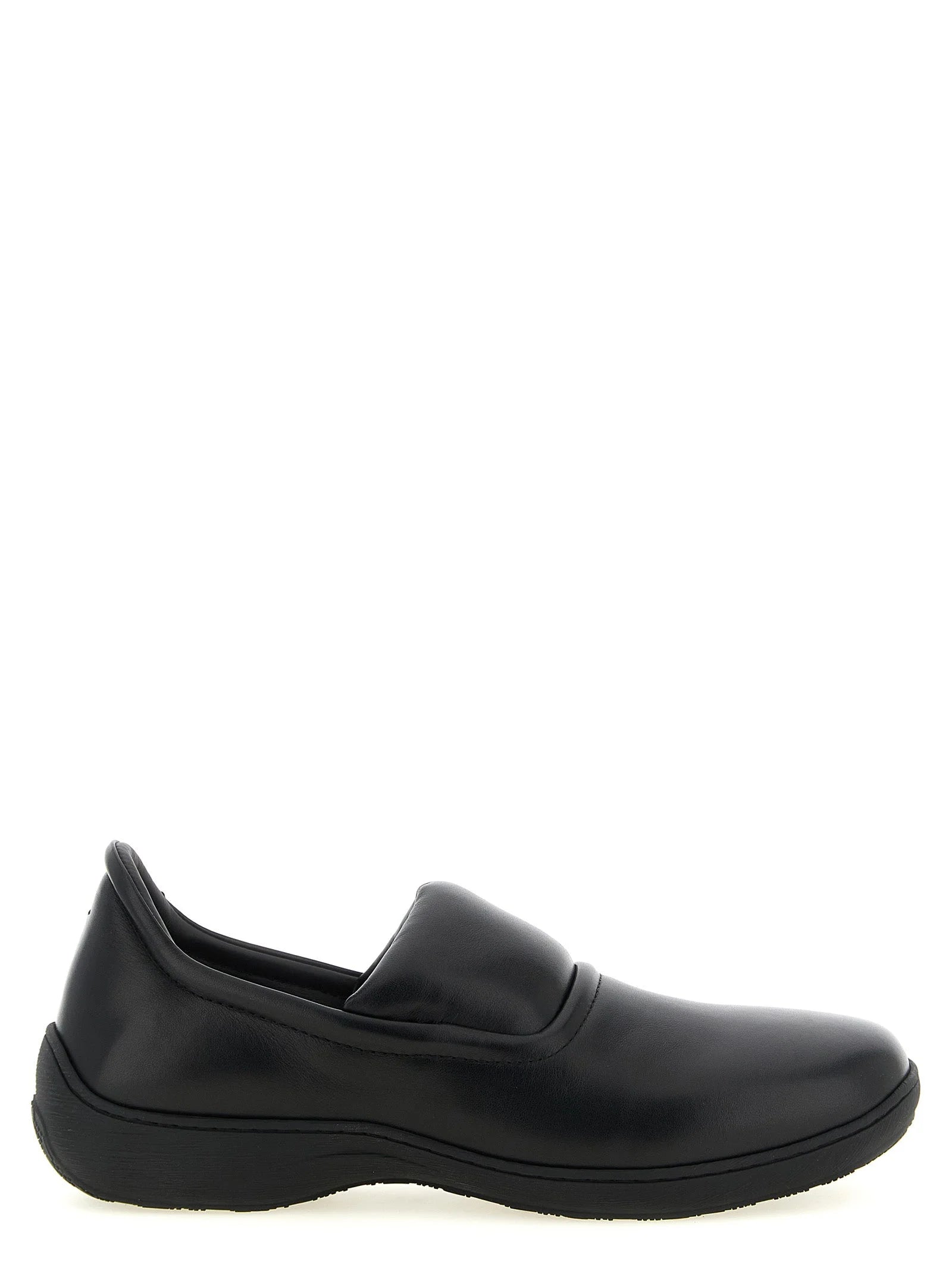 Kiko Kostadinov Black Calfskin Slip-On Loafers
