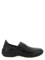 Kiko Kostadinov Black Calfskin Slip-On Loafers