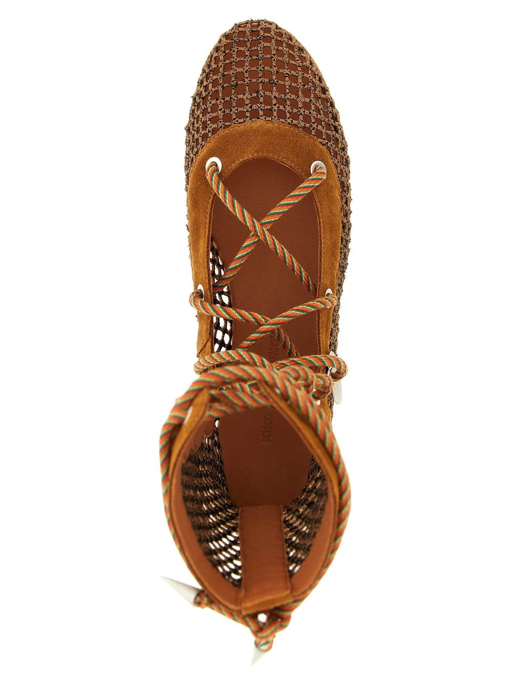 Kiko Kostadinov Brown Polyester Ankle Boots - EU41/US11