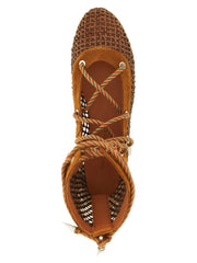 Kiko Kostadinov Brown Polyester Ankle Boots - EU41/US11