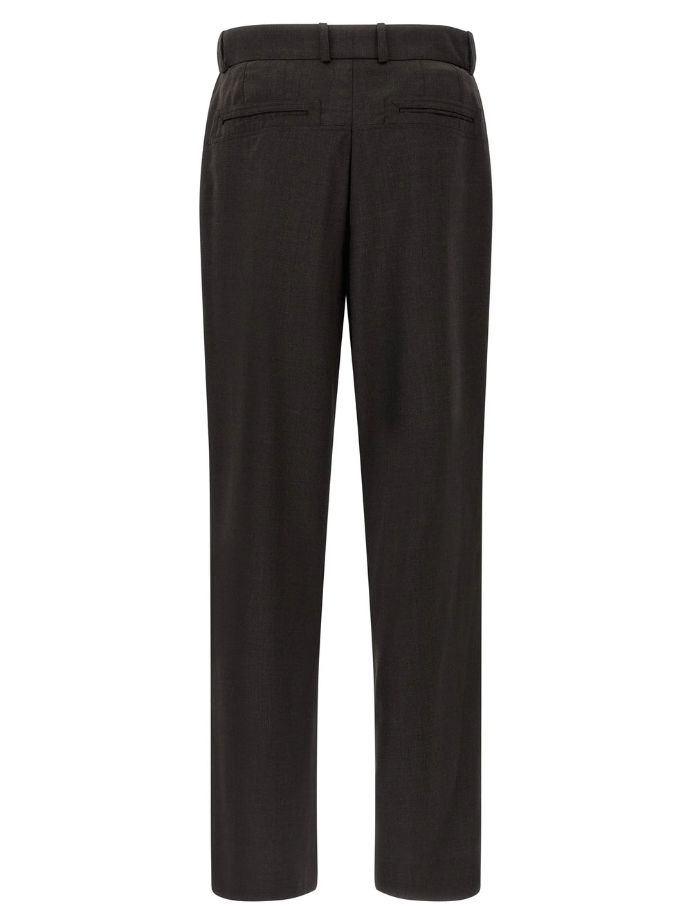 Kiko Kostadinov Brown Virgin Wool Casual Pants