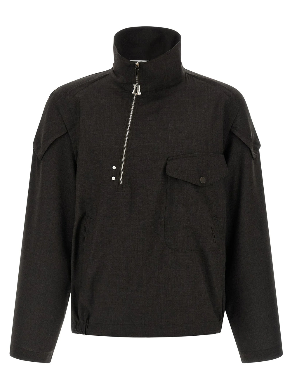 Kiko Kostadinov Brown Virgin Wool Full-Length Jacket - 48 | M