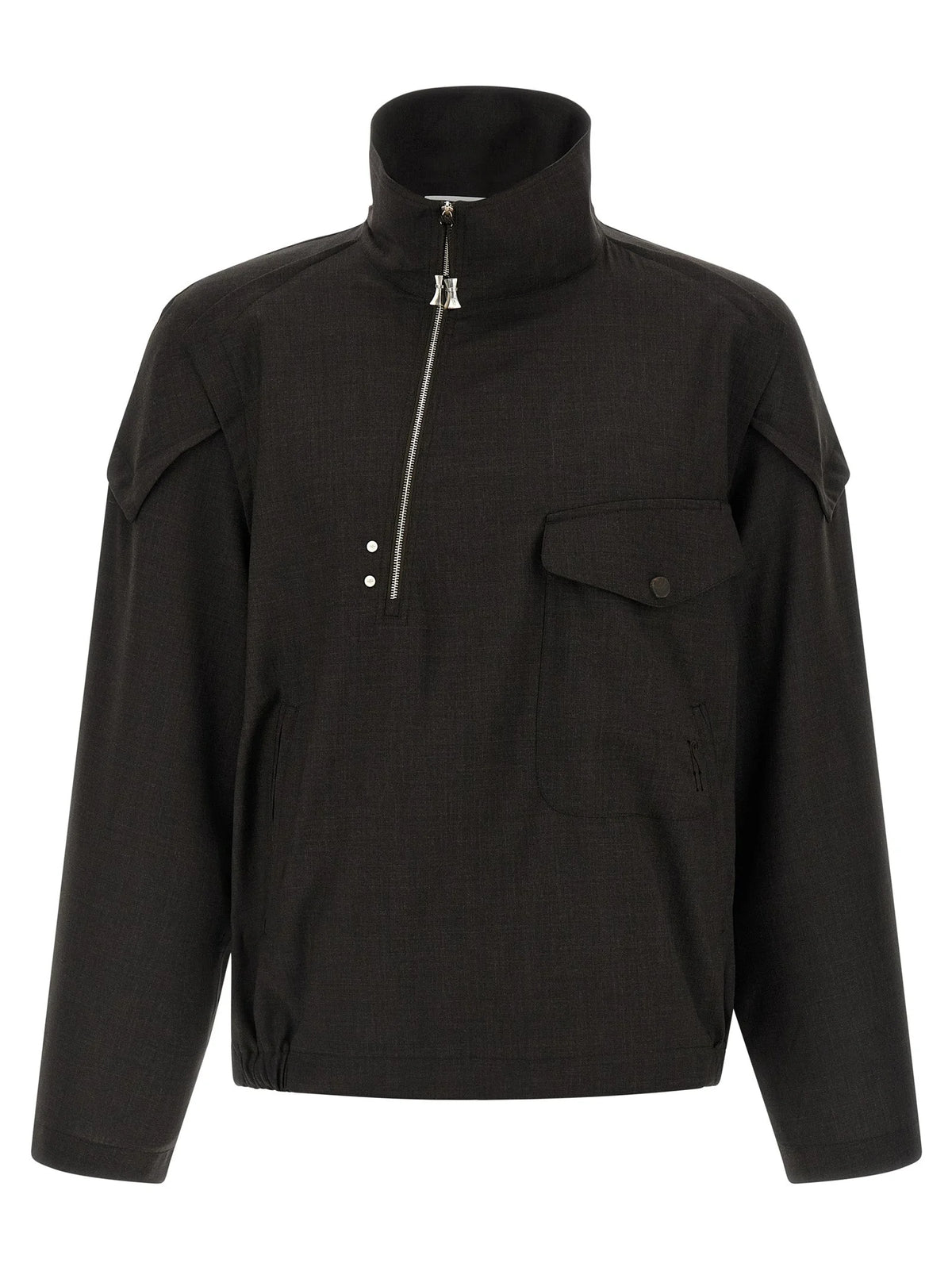 Kiko Kostadinov Brown Virgin Wool Full-Length Jacket - 48 | M