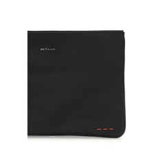Kiton Black Fabric Clutch Bag