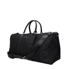 Kiton Black Nylon Luggage And Travel