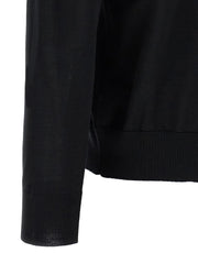Kiton Black Wool Polo Shirt - 3XL