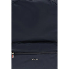 Kiton Blue Fabric Backpack