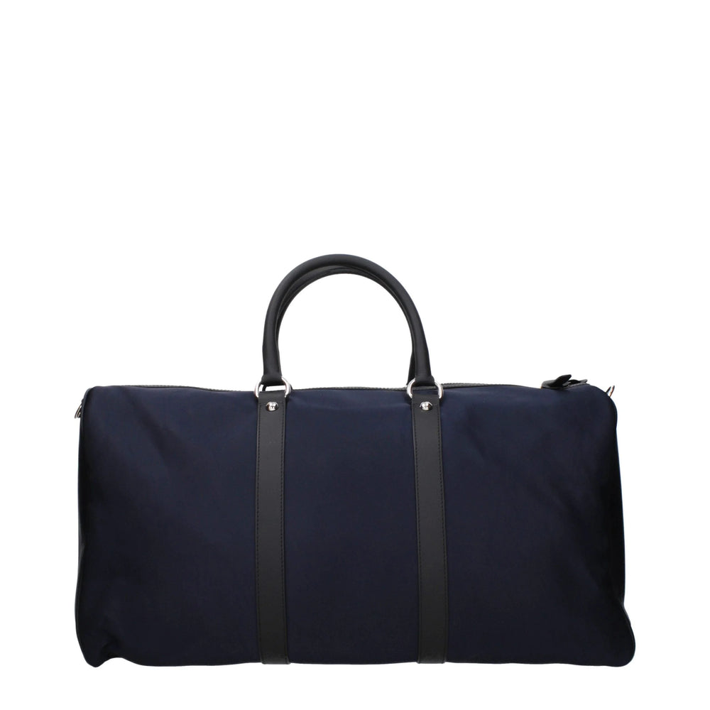 Kiton Blue Nylon Luggage And Travel