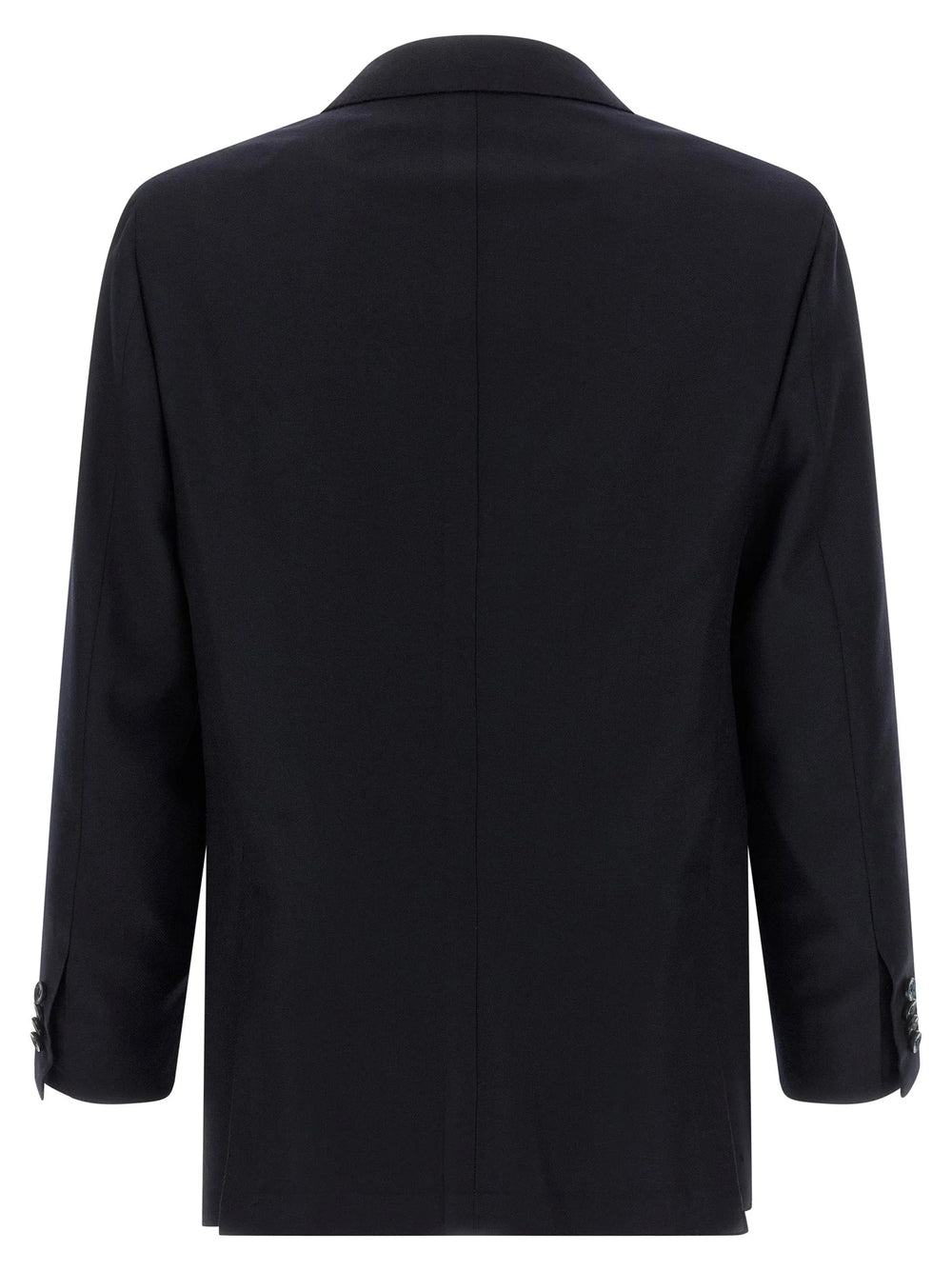 Kiton Blue Virgin Wool Two-Piece Suit