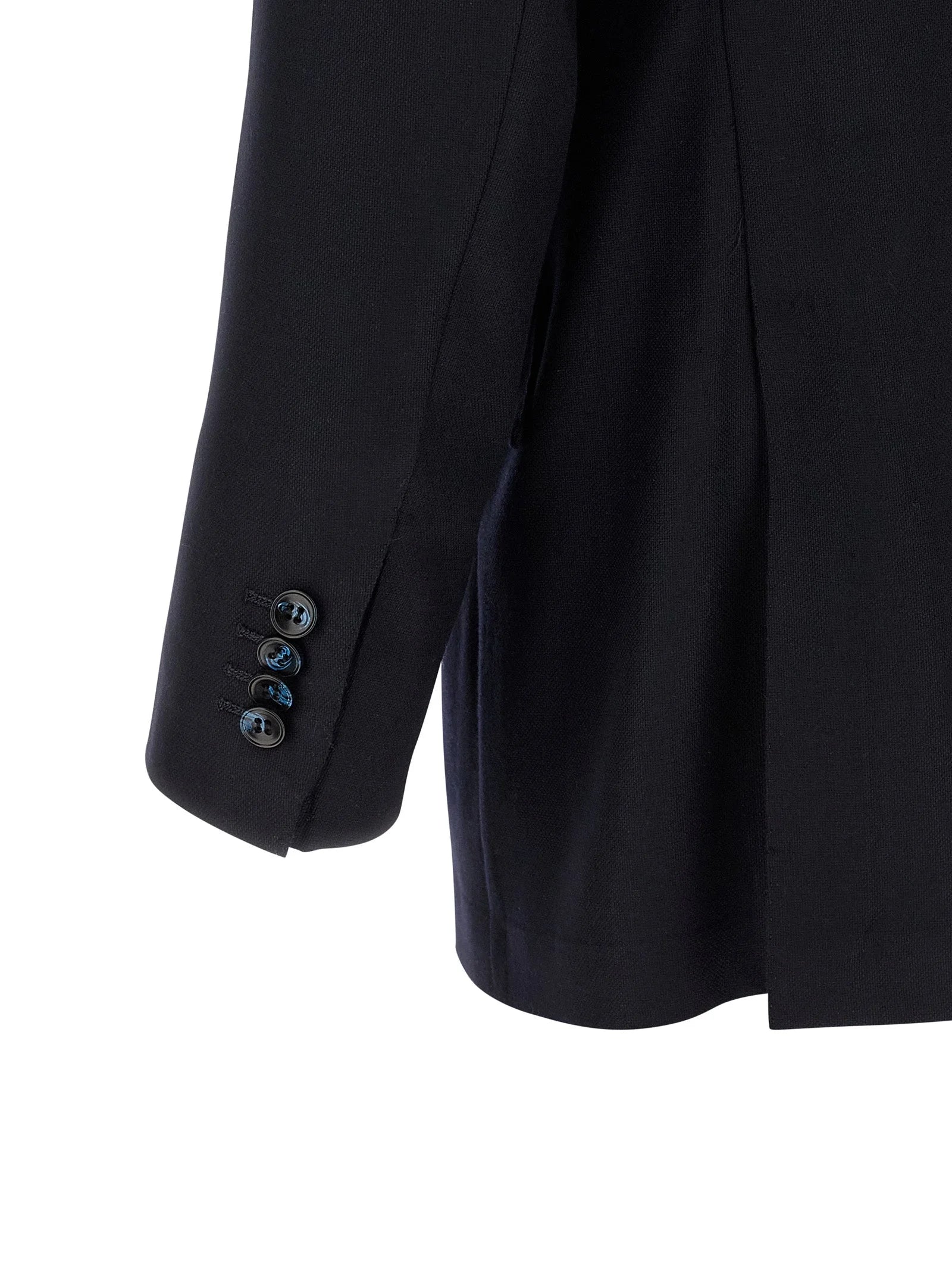 Kiton Blue Virgin Wool Two-Piece Suit