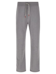 Kiton Gray Cotton Sweatsuit