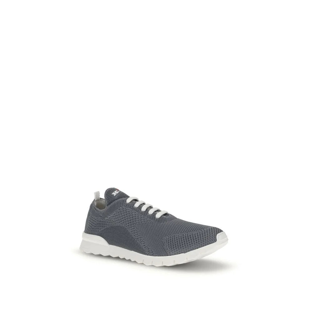 Kiton Gray Rubber Athletic Sneakers