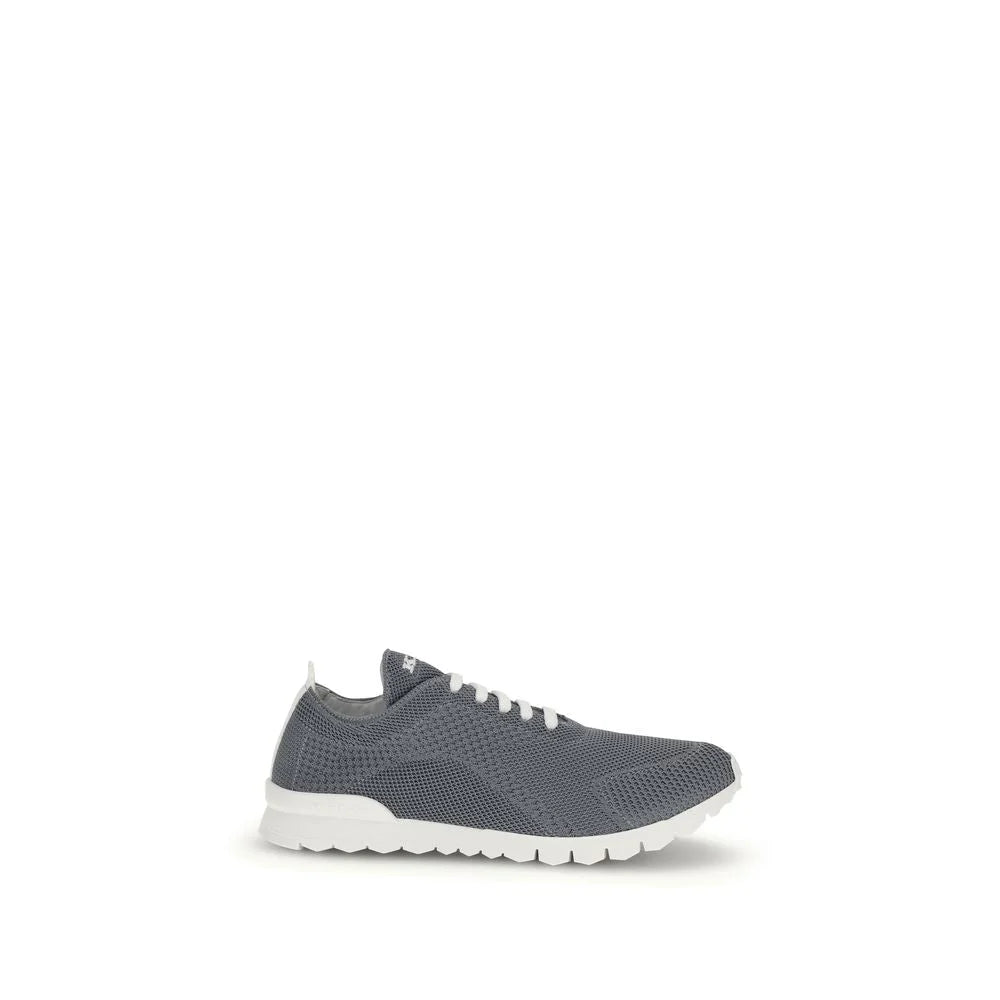 Kiton Gray Rubber Athletic Sneakers