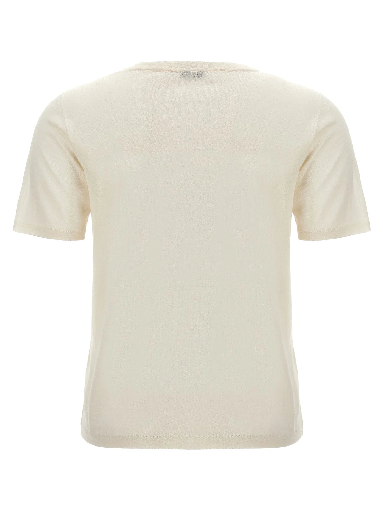 Kiton White Cashmere T-Shirt - IT42