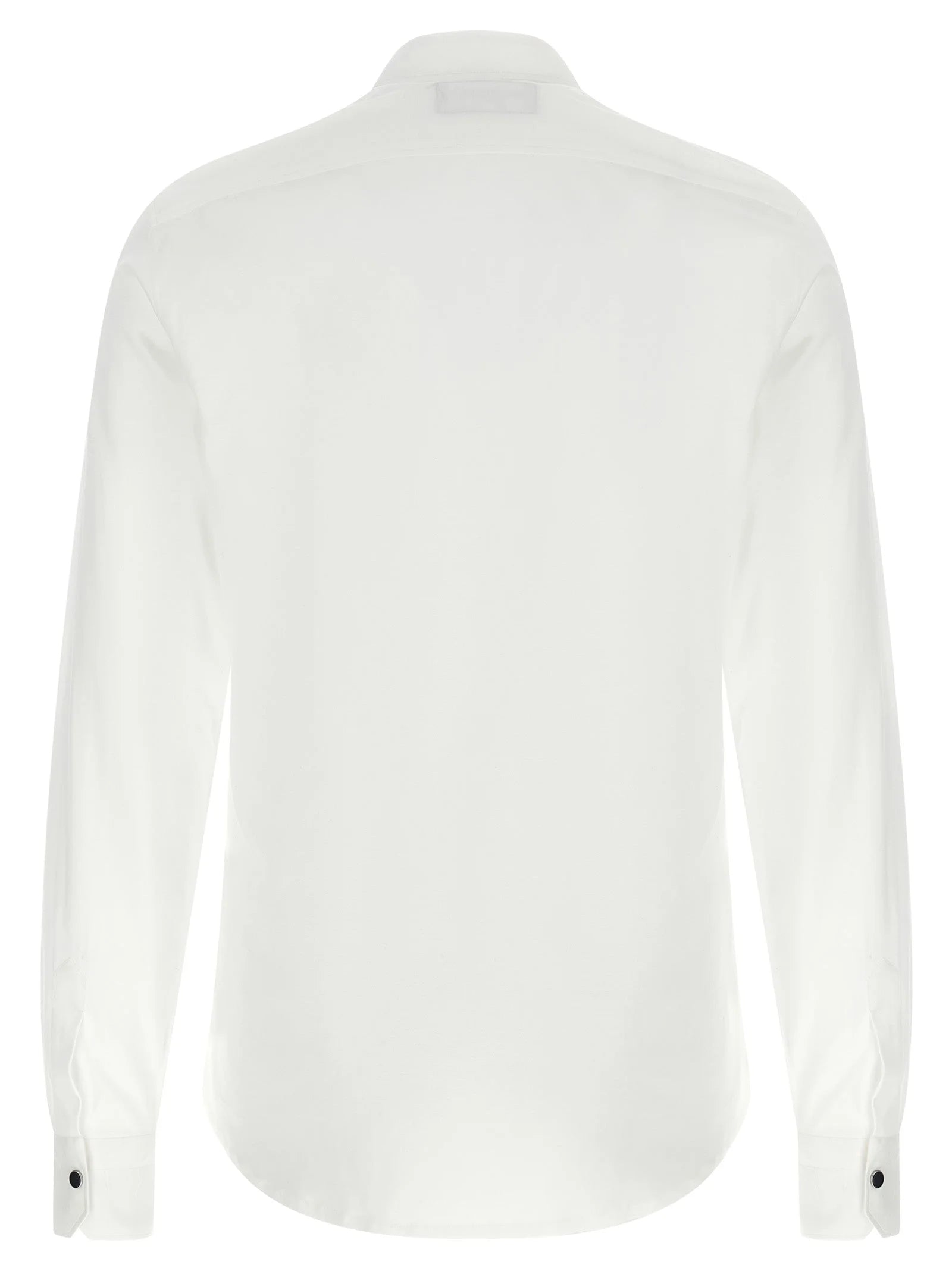 Kiton White Cotton Blouse