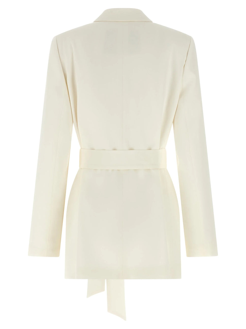 Kiton White Silk Blazer - IT46