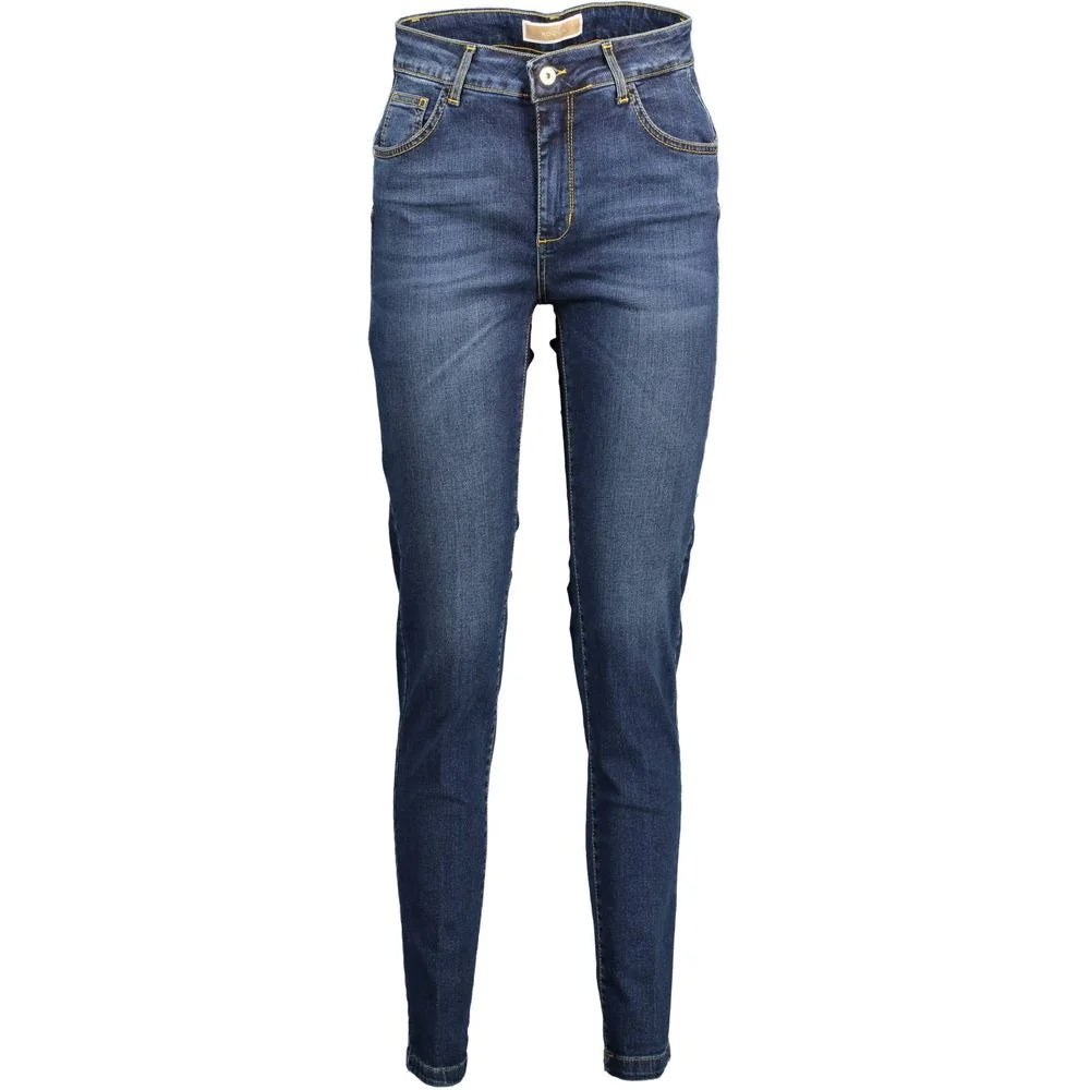 Kocca Blue Cotton Women Jean - W30 - Jeans