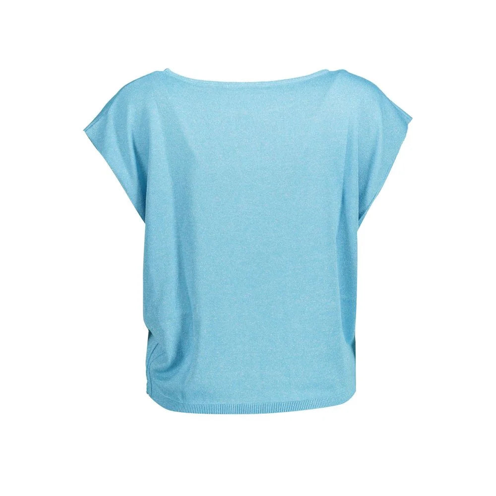 Kocca Blue Polyester Women T-Shirt - T-Shirts