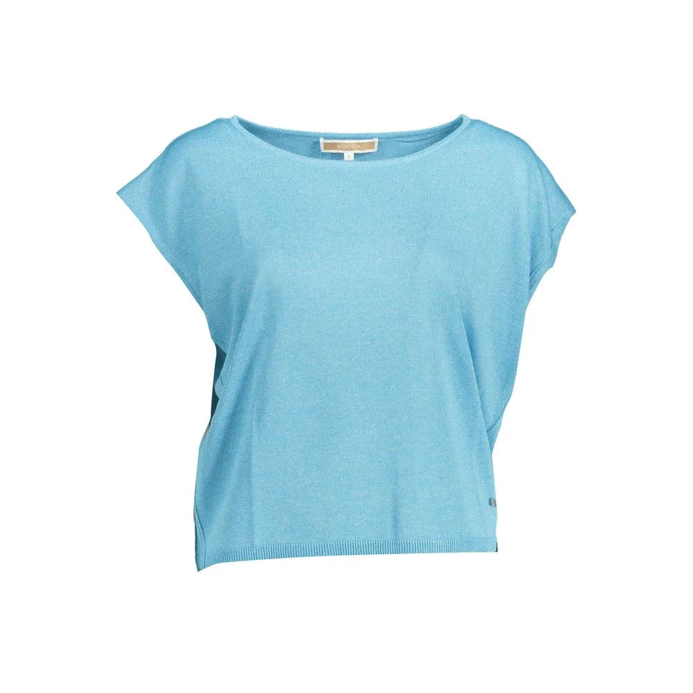 Kocca Blue Polyester Women T-Shirt - T-Shirts