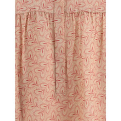 Kristina Ti Blouse with foliage print and refined stand-up collar - Blouses