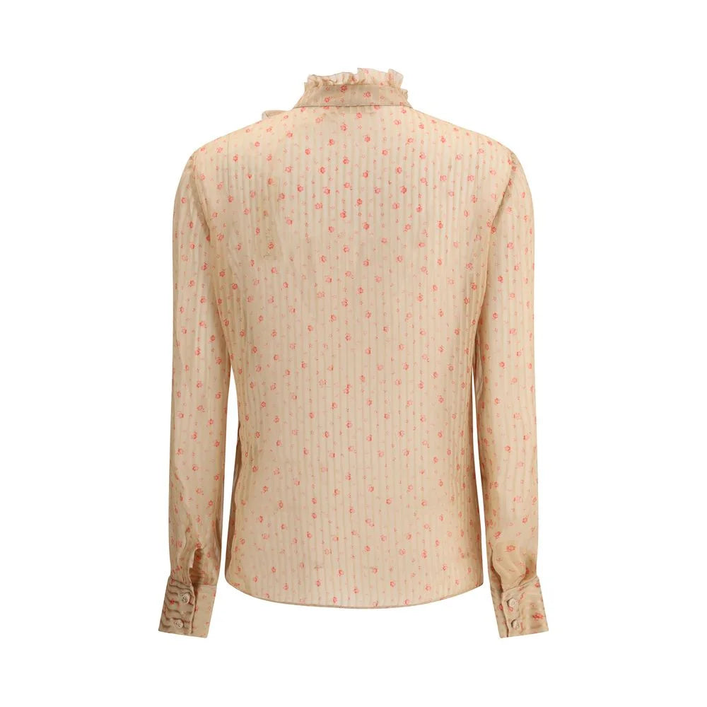 Kristina Ti Rouches silk Blouse
