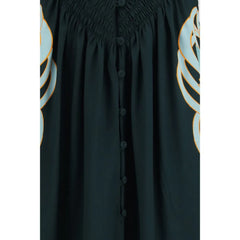 La Double J Blue Silk Casual Dress - S