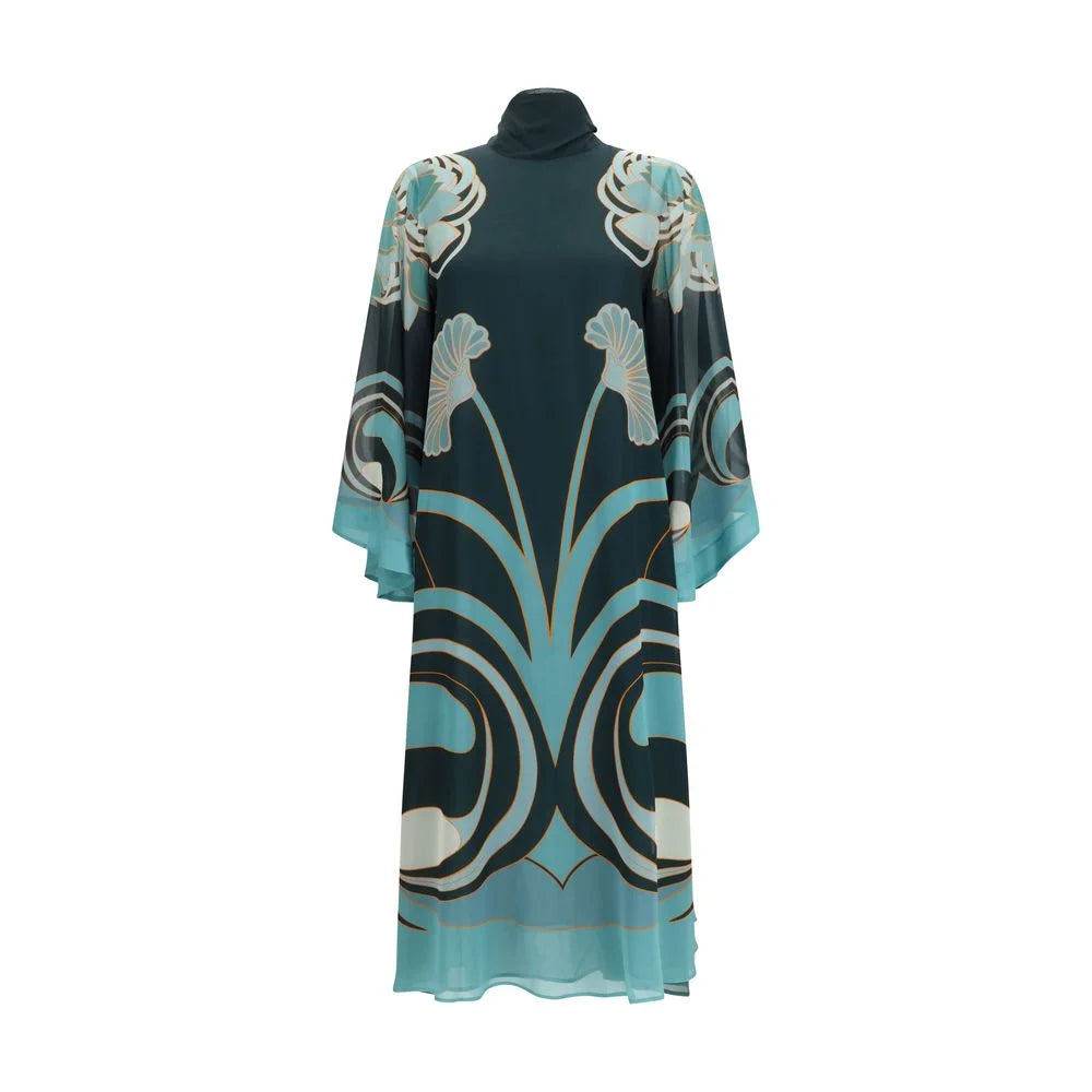 La Double J Blue Silk Cocktail Dress - IT44 | L
