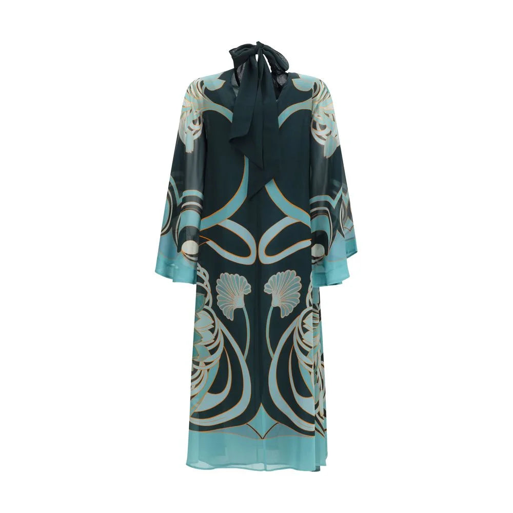 La Double J Blue Silk Cocktail Dress - IT44 | L