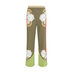 La Double J Multicolor Viscose Casual Pants