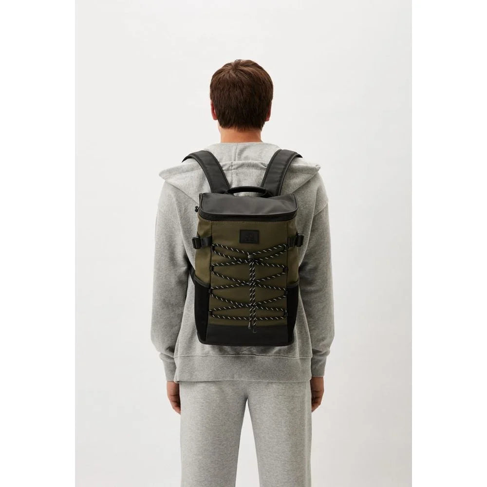 La Martina Bicolor Polyethylene Backpack