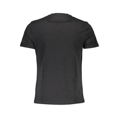 La Martina Black Cotton Men T-Shirt - M - T-Shirts