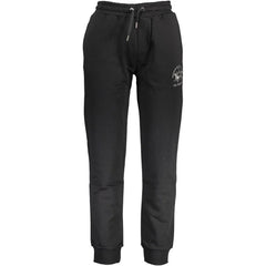 La Martina Black Cotton Pant - XL