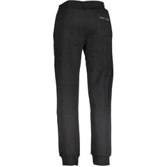 La Martina Black Cotton Pant - XL - Joggers