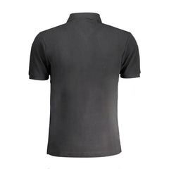 La Martina Black Cotton Polo Shirt - Polos