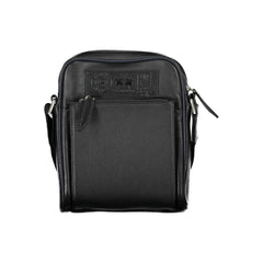 La Martina Black Leather Shoulder Bag - Cross Body Bags