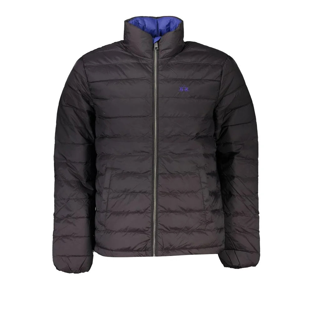 La Martina Black Polyamide Men Jacket - Sport Jackets