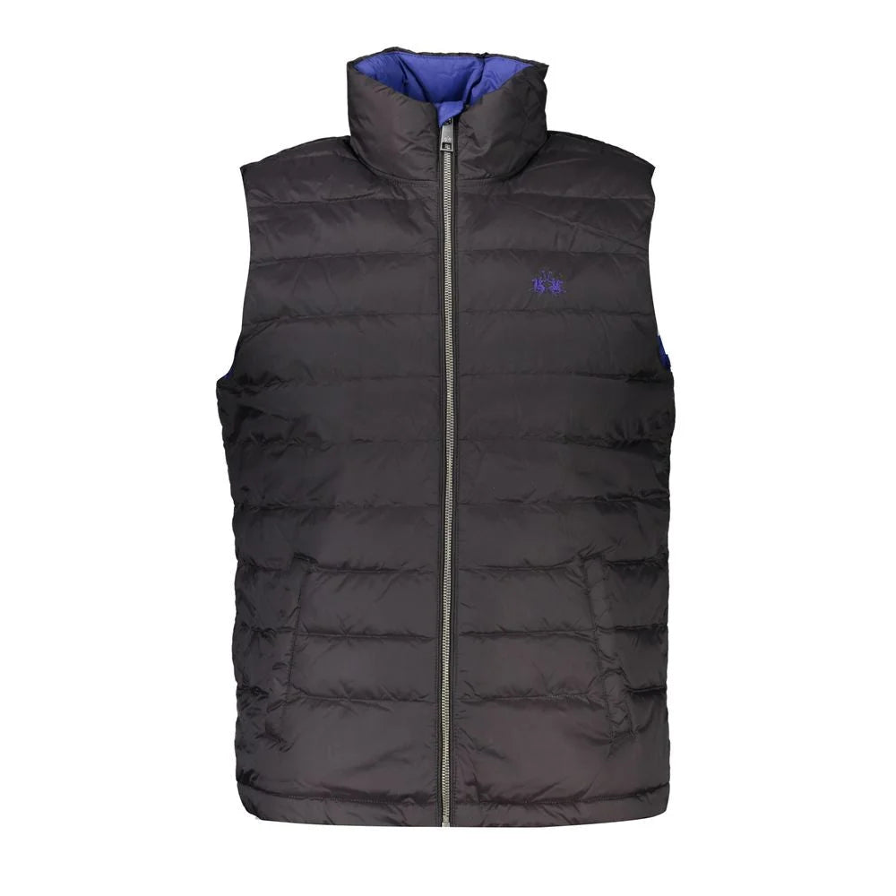 La Martina Black Polyamide Men’s Jacket