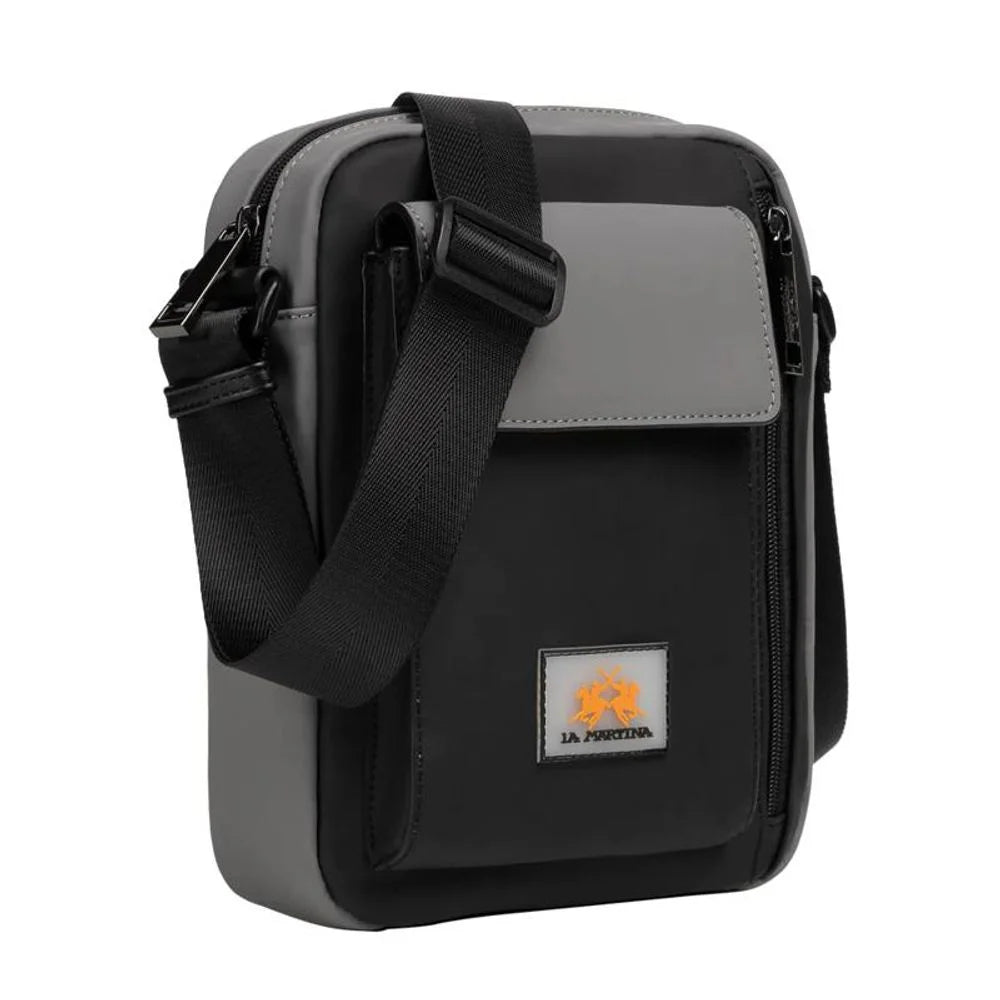 La Martina Black Polyethylene Crossbody Bag