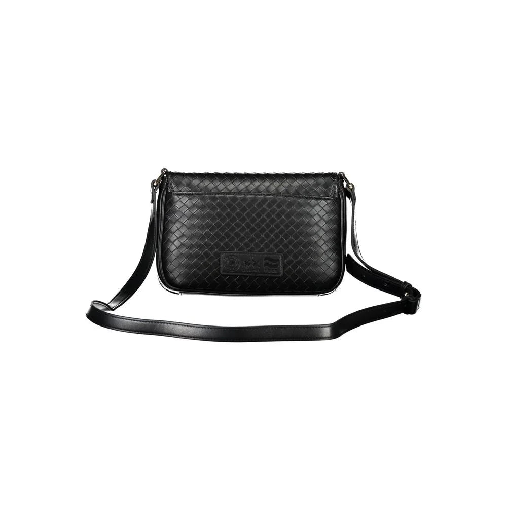 La Martina Black Polyethylene Handbag - Shoulder Bags