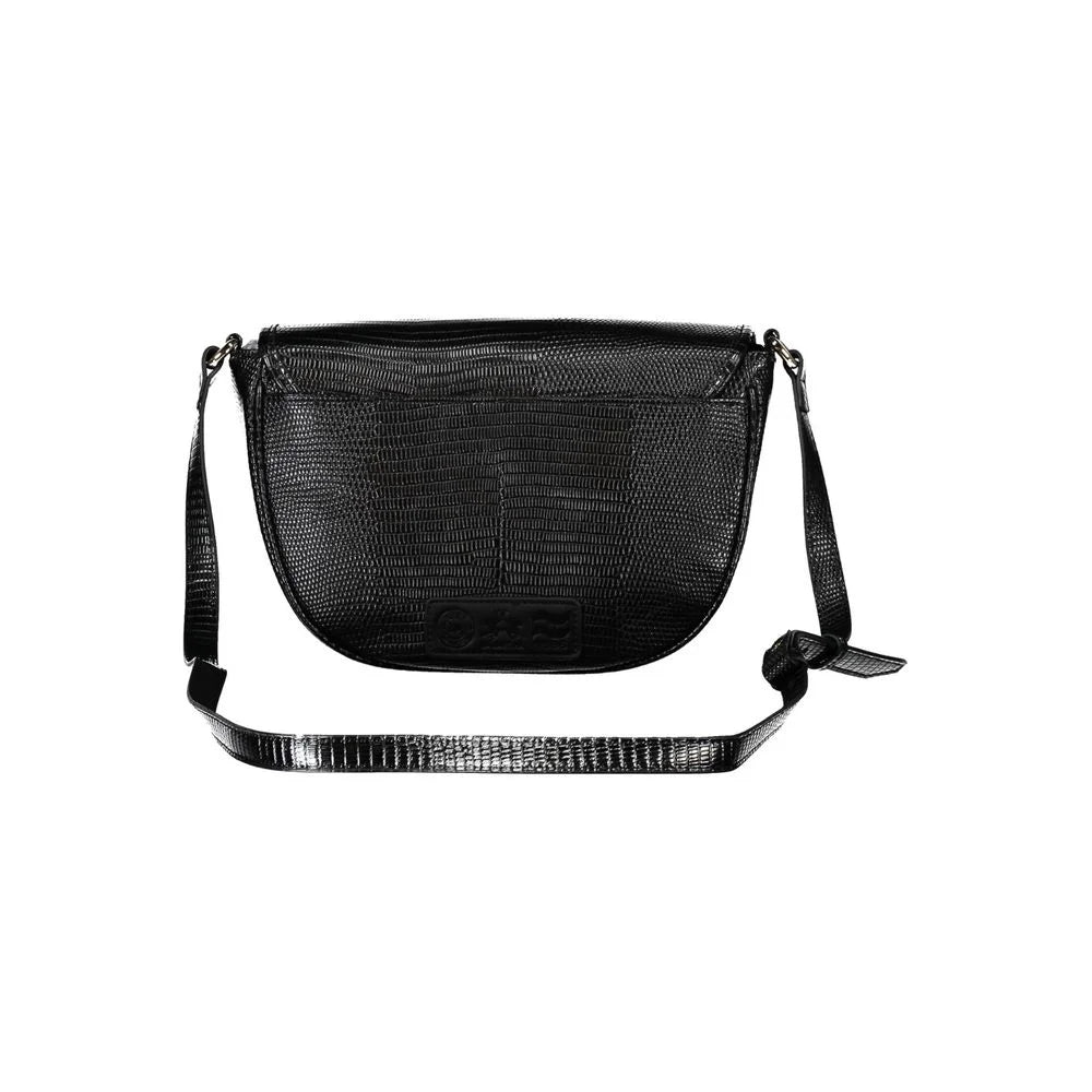 La Martina Black Polyethylene Handbag - Shoulder Bags