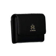 La Martina Black Polyethylene Women Wallet - Wallets