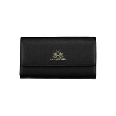 La Martina Black Polyethylene Women Wallet - Wallets